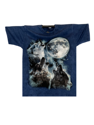 Wolves Howling to Moon T-Shirt